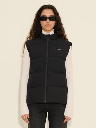 Holzweiler Diff Down Vest - Black - Women's - L