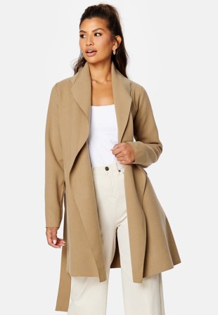 VILA VIapple new coat/TB/1 Tigers Eye Klær