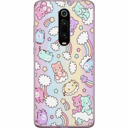 Xiaomi Mi 9t Pro Genomskinligt Skal Kawaii