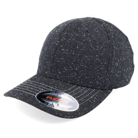Flexfit - Preto flexfit Boné - Piqué Dots Black Flexfit @ Hatstore