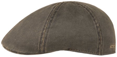 Stetson Duck Cap CO/PES Brown - Kepsar