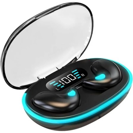 Sleep Dedicated X55 Bluetooth-hodetelefoner Digital skjerm Mini Støyreduksjon, su