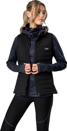 ICANIWILL Women's Mercury Vest Women lined vests Black L