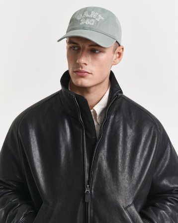 GANT Herren Gewaschenes Canvas Cap (ONE SIZE) Grün
