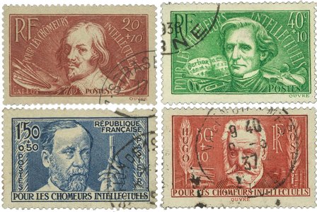 Frankrig 1936 - YT 330-333 - Stemplet