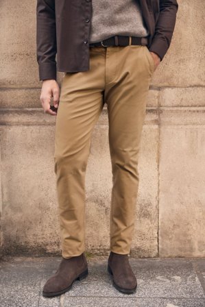 Khaki Slim Fit Chino