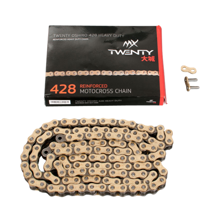 Twenty Oshiro 428 Heavy Duty Chain – Search by bike - Honda CRF 125F 2014-2022