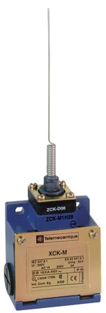 Telemecanique XCKM106 Endebryter 1 Åp + 1 Lu, fjærstav, Elfordeling & strømforsyning