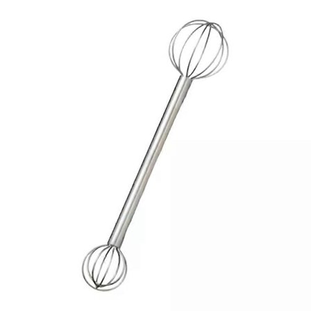 Måle Miso Muddler, køkkenredskab i rustfrit stål med dobbeltsidet alsidighed, ergonomisk skridsikkert greb, let at rengøre, multifunktionel