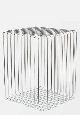 Åhléns Home Sidobord WIRO Hyllor & förvaringsmöbler Silver ONESIZE