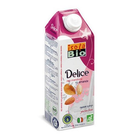 IsolaBIO Risdrik med Mandel Ø 1000 ml, Helse & Madvarer, Mælkefri Drikke, Risdrik