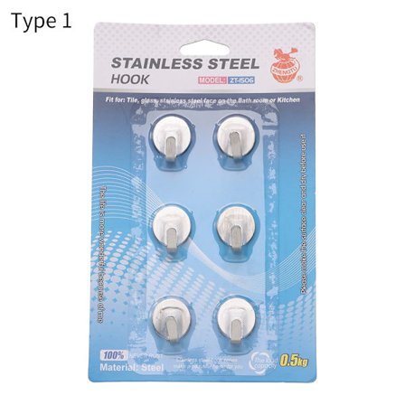 Mordely 6ST Väggkrok Handdukshängare TYP 1 TYP 1