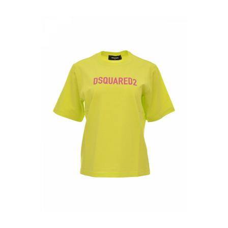 Dsquared2 T-Shirts grön, Dam, Dam, Storlek: L