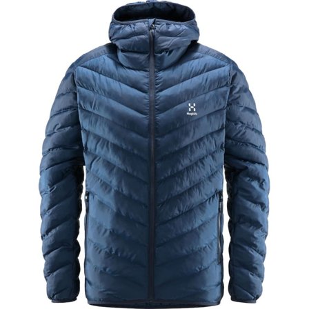Haglöfs Särna Mimic Hood Men Men middle-layer synthetic jackets Blue S