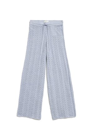 Kelp Crochet Trousers Blue Mix XS