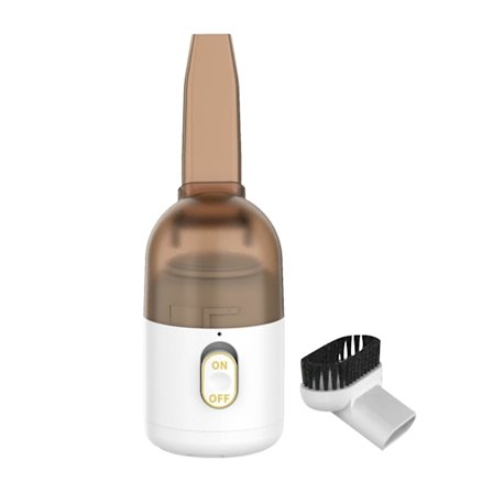 Skrivbordsdammsugare Mini Bärbar Rengöringsmaskin Kontor Hem Bil Trådlös Hög Effekt Dammsugare Stick Dammsugare(Vit)