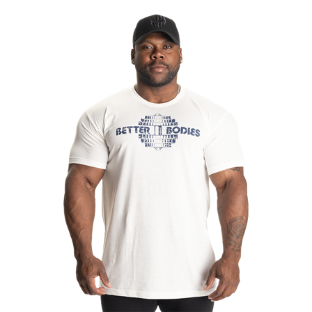 T-shirts Better Bodies Recruit Tee, White - Bodyman.dk