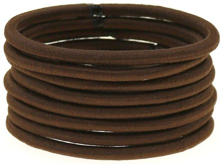 Senze Elastikker Brun, Hår, Hårpynt, Hårelastikker