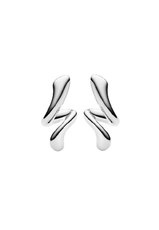 Maria Black Coil Curl Studs Silver Earrings Smycken & klockor Dam ONESIZE