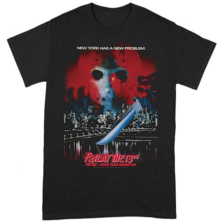 Friday The 13th Unisex Vuxen Jason Takes Manhattan T-Shirt XL B