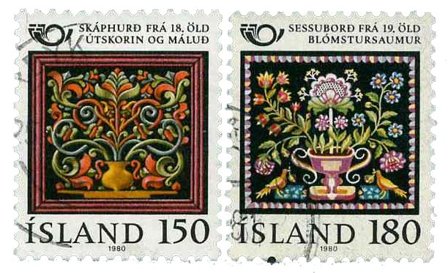 Island - AFA 557-558 - Stemplet