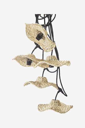PR Home - Flex Out lyskæde inkl. 5 stk. Tali 30 cm - Natur - Lyskæder - Fra Homeroom