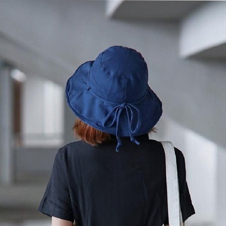 Naisten lierihattu aurinkohattu SININEN