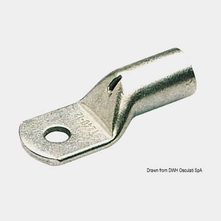 Rørkabelsko, fortinnet kobber, passer kabler 25 mm², Ø8.3 mm, 50-pack