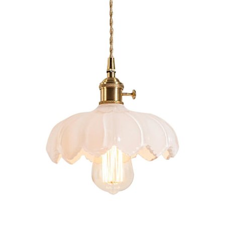 Mässing Glas Ljuskrona Matsal Sovrum Ljuskrona Coffee Shop Hemvistelse Ljuskrona