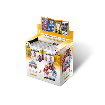 Topps - Noir Trading Cards - Match Attax Champions League 25/26 Cards Box - 32 Packs (384 Cards) @ Hatstore