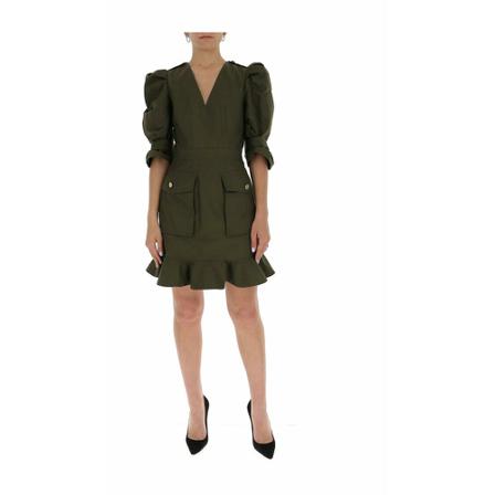 Alexander McQueen 605282Qfaae3360 Kjole Grøn, Dame