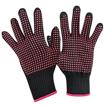 Värmebeständiga handskar, värmebeständiga frisörhandskar, värmebeständiga skyddshandskar (AAA)