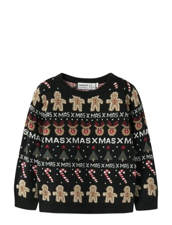 Nmmrasko Ls Knit Box Black Name It