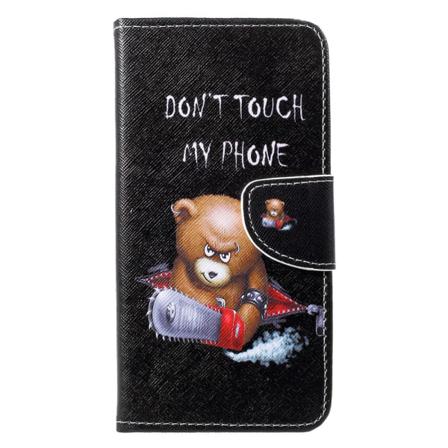 Huawei P30 Lite Plånbokfodral - Angry Bear Svart