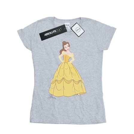 Disney Princess Damkläder/Dam Classic Belle Bomull T-shirt XXL