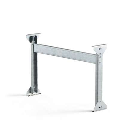 Justerbar stödbock till rullbana, 800 mm