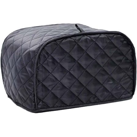 Bomulds/polyester quiltet brødristerbetræk til brødrister med to skiver