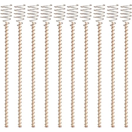 Elektrokultur Plante Staker, Elektrokultur Hage Kobber Spole Antenner For Grønnsak Fruktplantevekst, Hjemmehage Dekor (FMY)