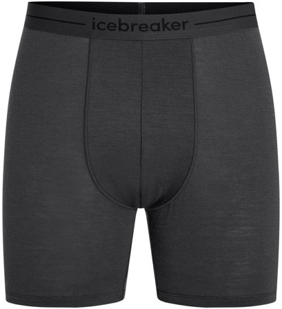 Icebreaker Anatomica Long Boxers bokserit, Black