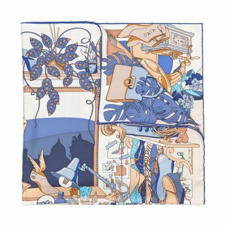Salvatore Ferragamo - Sjalar - Vit - Dam - Storlek: One Size, Dam, Storlek: ONE SIZE