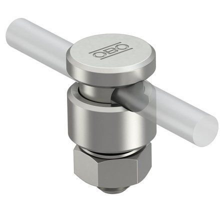 Obo Bettermann 5304176 Liitin ruostumaton teräs, Maadoitus & salamasuojaus