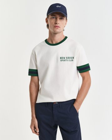 GANT Herren Graphic T-Shirt (XL) Weiß