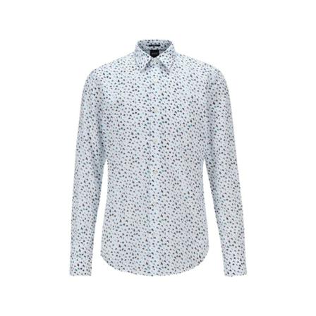 Hugo Boss, Shirt Wit, Heren, Maat:XL