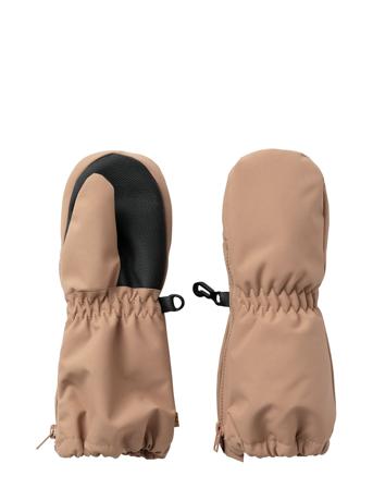 Nmnlasnow10 Mitten Solid 1Fo Lil Beige Lil'Atelier