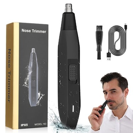 Langaton sähköinen nenäkarvatrimmeri