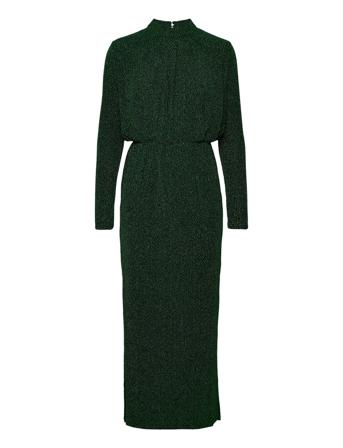 Yasyen Ls Long Dress Maxikjole Festkjole Grønn YAS