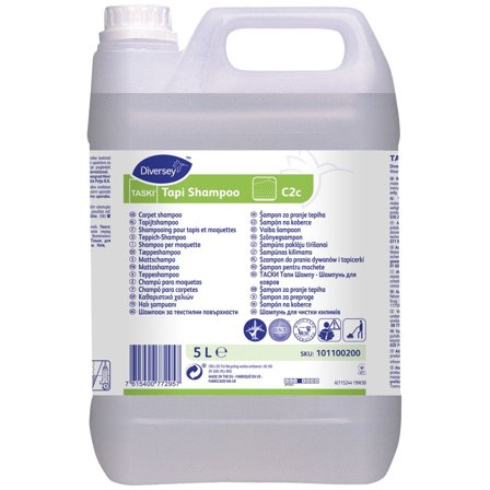 TASKI Mattschampo Tapi Shampoo 5L - Lyreco - Städ och hygien - Rengöringsmedel - Textil och möbelrengöring