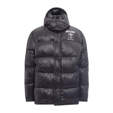 Moschino, Jacket A06347017 Czarny, Mężczyzna, Rozmiar: L