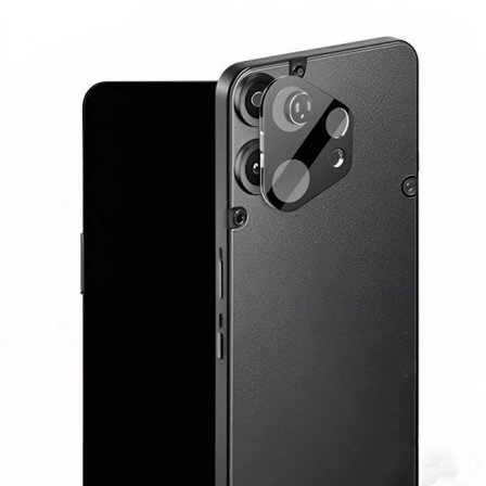 2-PAK SKALO Nothing CMF Phone 2 Pro 3D Kameralinse Beskyttelsesglas - Sort