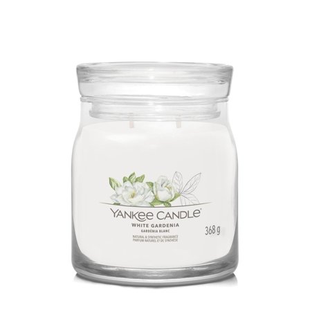 Yankee Candle Signature Jar Candles White Gardenia 368g - Candela Profumata